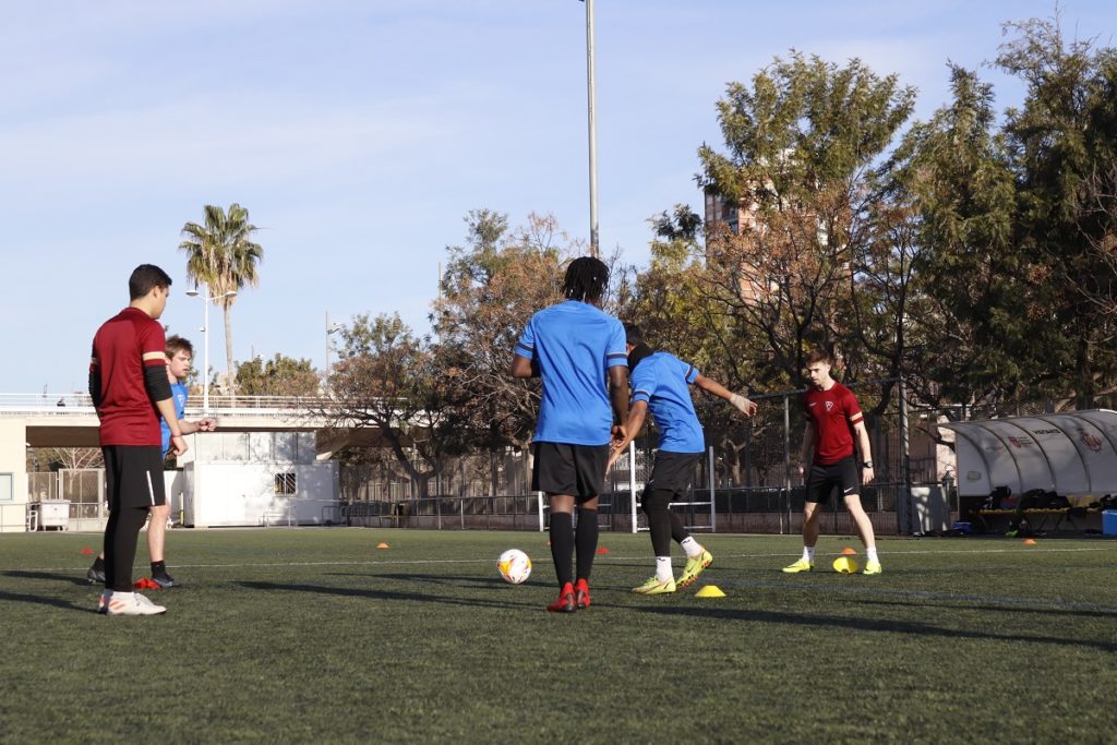 technical training in football academies